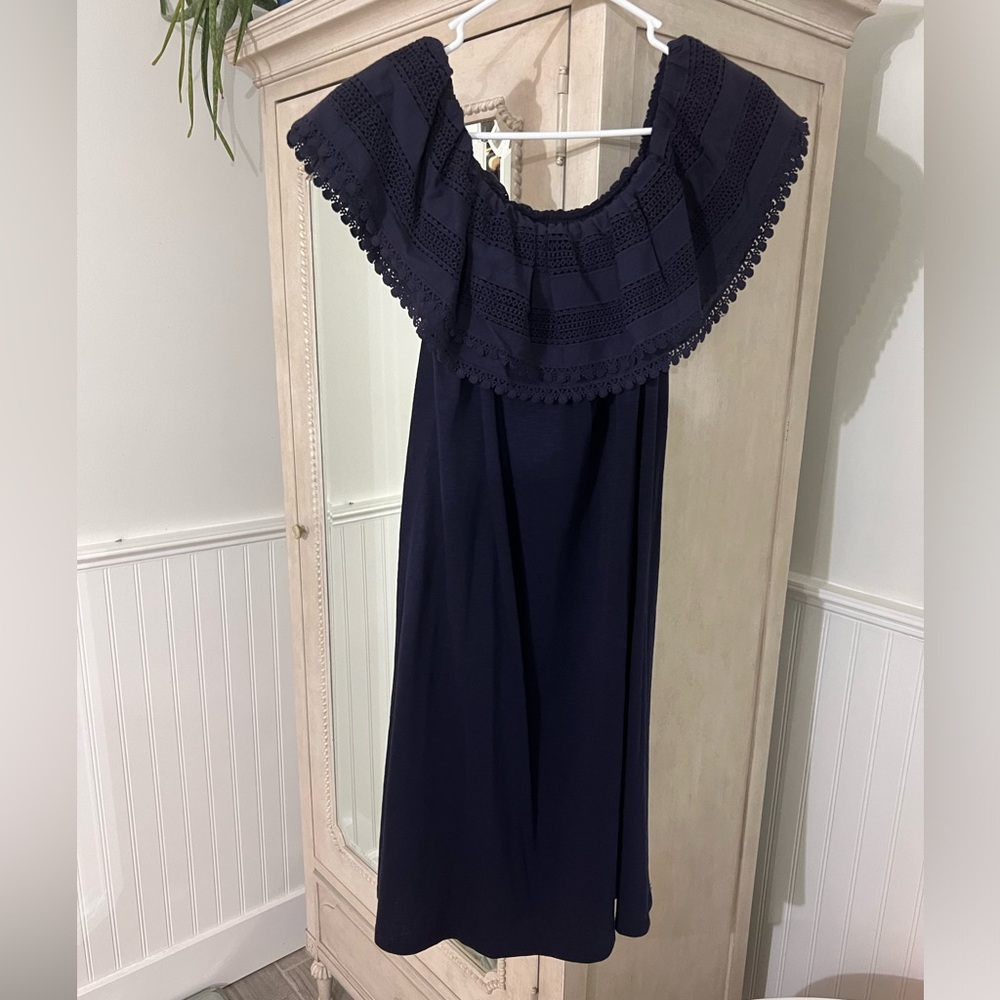 Boden - Ruffle Detail Jersey Dress